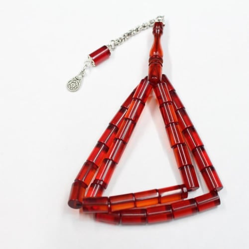 سبحة فاتوران خوخي – كركوشة معدنية أنيقة