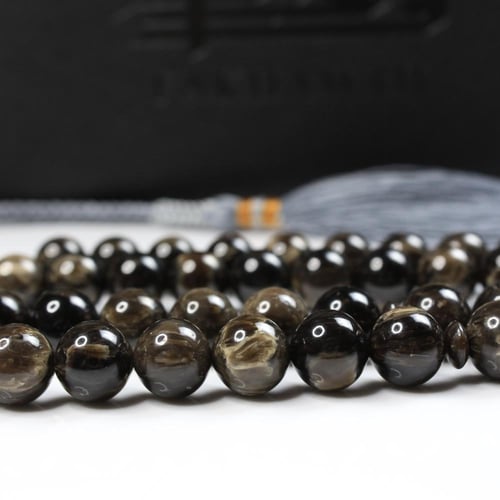 مسباح مسكي أسود رمادي رخامي