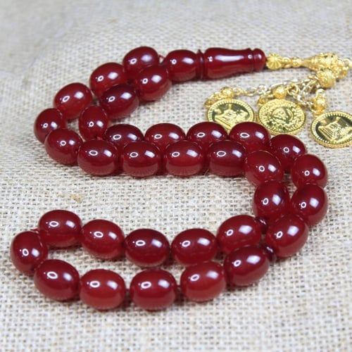 مسباح مسكي كرزي معتقة بلمسة أثرية