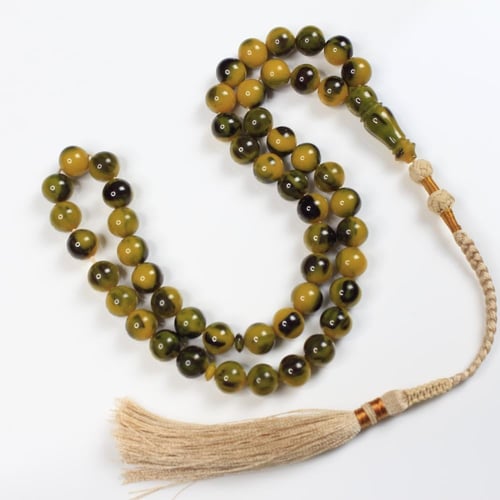 مسباح مسكي أخضر زيتي متدرّج