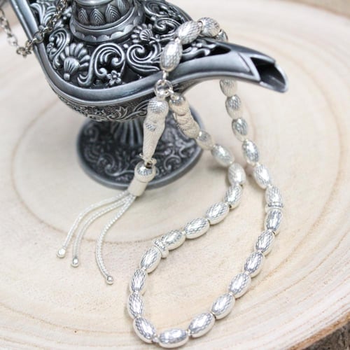 سبحة فضة عيار 925