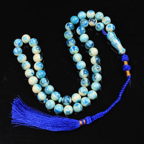 مسباح مسكي تركواز بحري رخامي