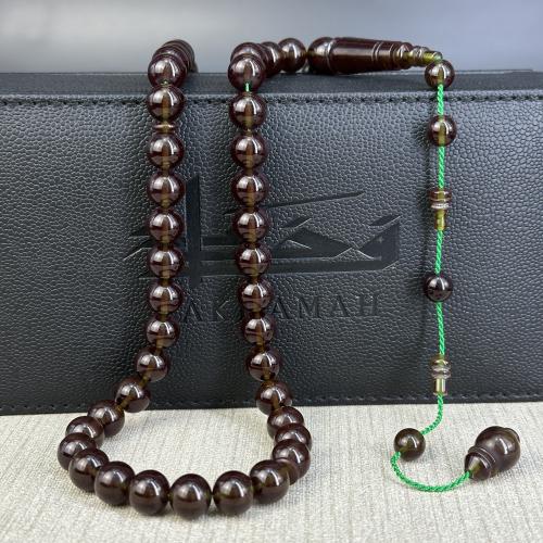 مسباح زعفراني أخضر زيتي داكن