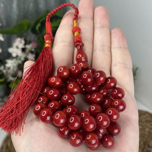 سبحة مسكي كرزي - 51 خرزة