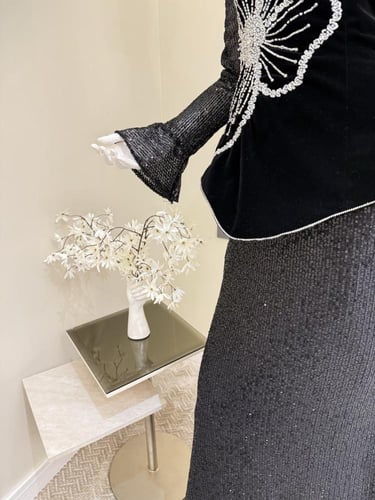 فستان سهرة جوخ