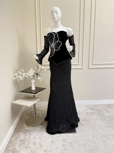 فستان سهرة جوخ