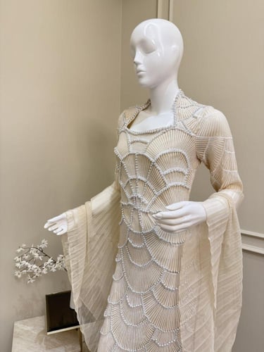 فستان مطرز لول