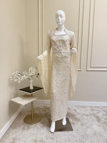 فستان مطرز لول