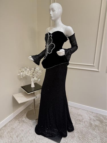 فستان سهرة جوخ