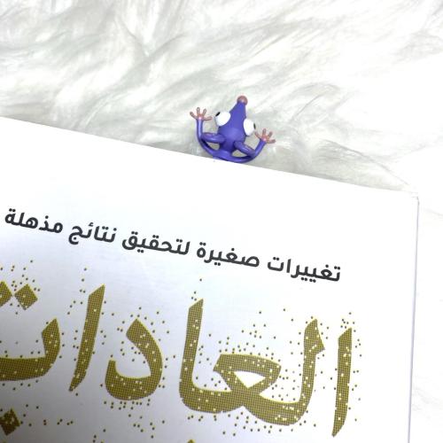 فاصل كتب بتصميم شخصية كرتونية على شكل فأر– فاصل مر...