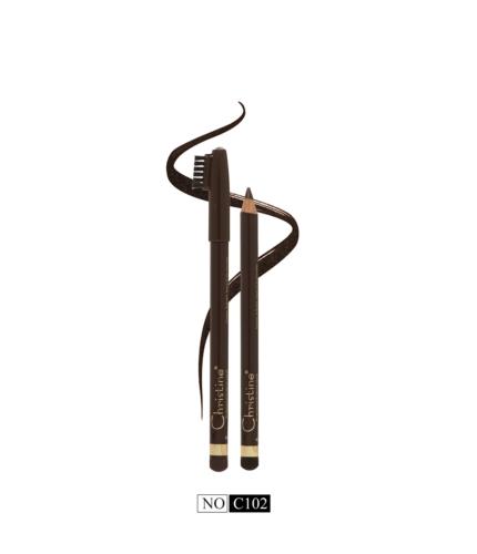 كرستين قلم تحديد الحواجب ضد الماء بني وسط C102