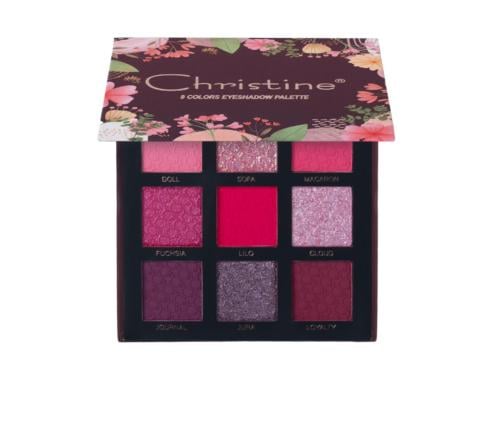 باليت ظل العيون 9 لون B من كرستين CH-E2213