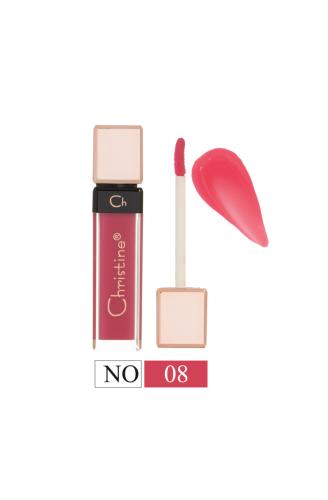 قلوس ملمع ومكبر الشفاه رقم 08 من كرستين CH-L2106