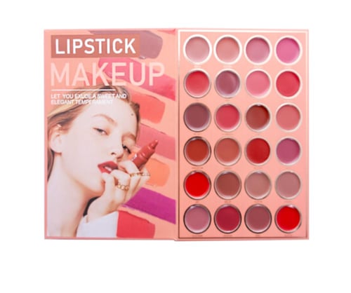 دفتر باليت كرستين 4 في 1 ظلال العيون+ اضاءة + احمر...