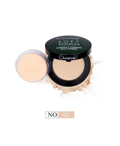 بودرة الوجه مضغوطة 01 من كرستين CH2021