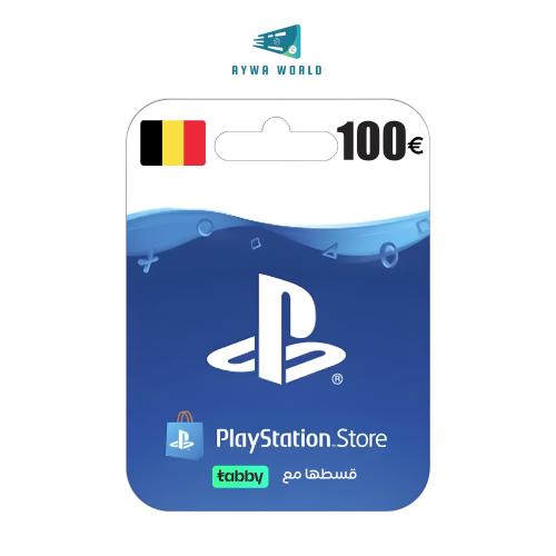 بطاقة بلايستيشن ستور بلجيكي 100 يورو