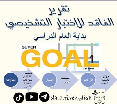 تقرير فاقد التشخيصي SG1 ف1