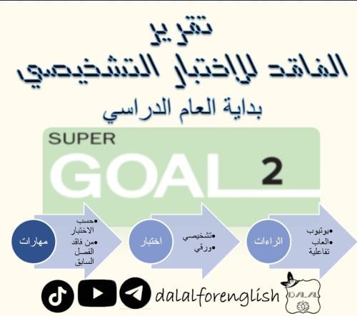 تقرير فاقد التشخيصي SG2 ف1