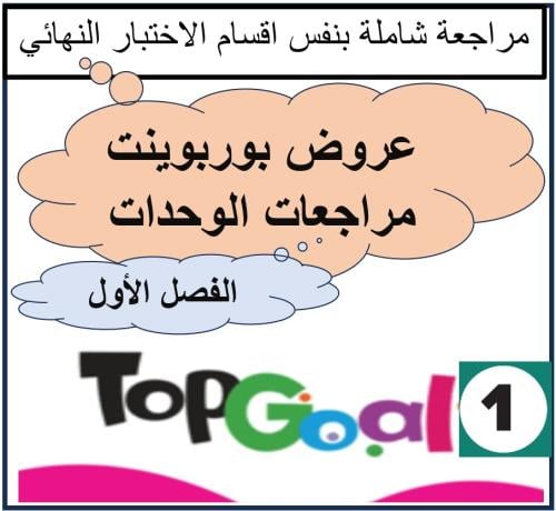 عروض مراجعات الوحدات TG1 الترم 1