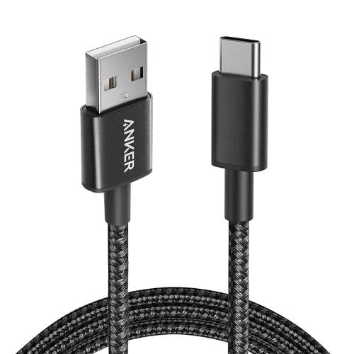 كيبل شحن يو اس بي إلى تايب سي (USB-A to USB-C) أنك...