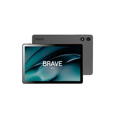 تابلت بريف T4 لايت Wi-Fi سعة 128 جيجابايت وذاكرة 4 جيجابايت - رمادي - اصدار الشرق الاوسط | Brave T4 Lite Tablet