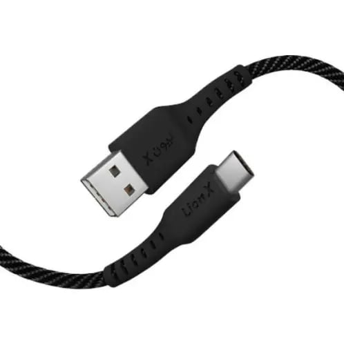 كيبل شحن سريع ليون إكس (Lion X) من يو إس بي (USB-A...