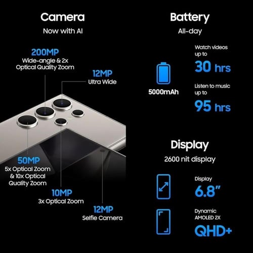 سامسونج جالكسي إس 24 ألترا - Samsung Galaxy S24 Ul...