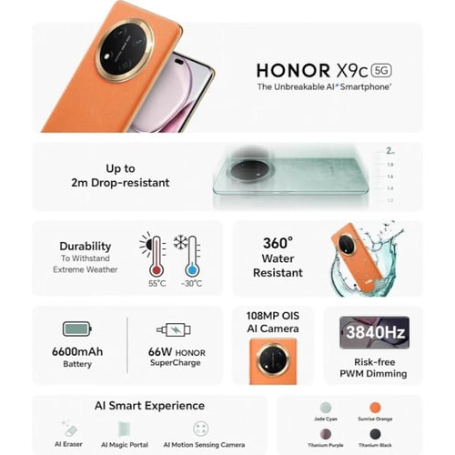 Honor x9c 256 gb (12 ram)