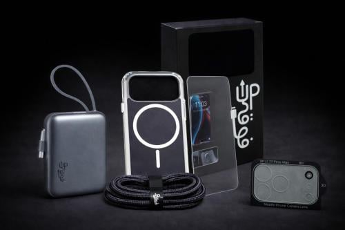 عرض (باور بانك 10000mah+سلك تايب 65W C + باكيج حما...