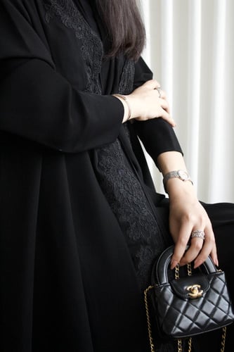 39 كلوش كريب كوري مع تطريز جوبير