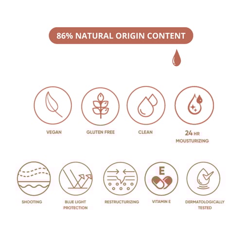 كريم الاساس اللامع الطبيعي كريمي بيج من نيفرتي NP3...