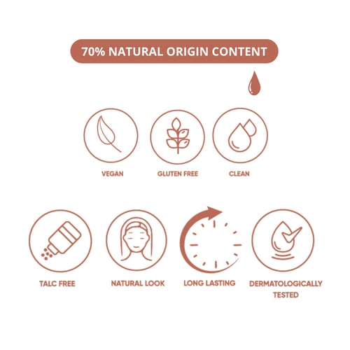 بودرة مضغوطة للوجه لايت كريم من نيفرتي NP201.005