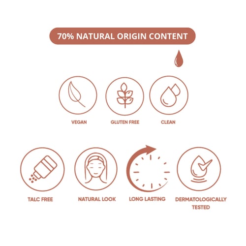 بودرة الوجه الكريمية مضادة للماء فاير بينك من نيفر...