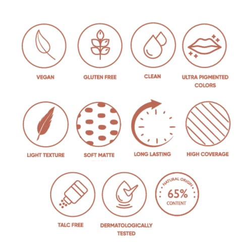 احمر شفاه مات مالو سيكريت كود من نيفرتي NP701.010