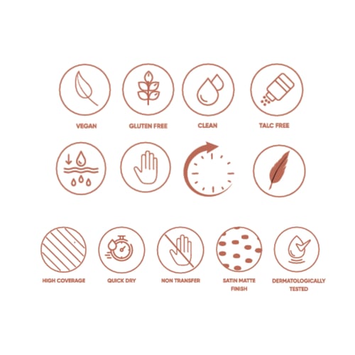 احمر شفاه غير لامع بوندلس لف من نيفرتي NP801.008