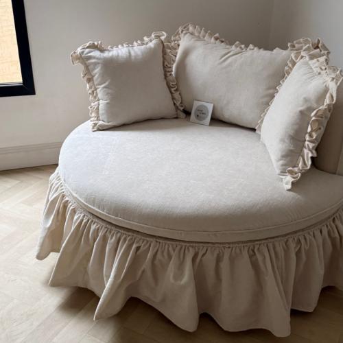 Round sofa, size 120