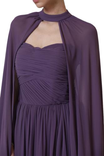 فستان سهرة نسائي مع كيب 7