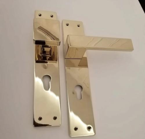 Gold first-grade Mogan plate handle