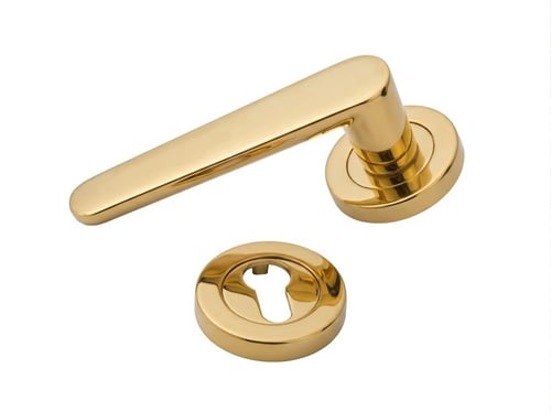 Wooden door handle separated, Mogan 502 Turkish, f...