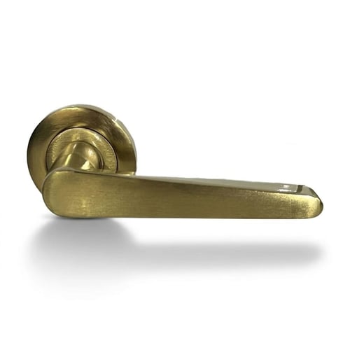 Wooden door handle separated, wave pattern, 065, T...