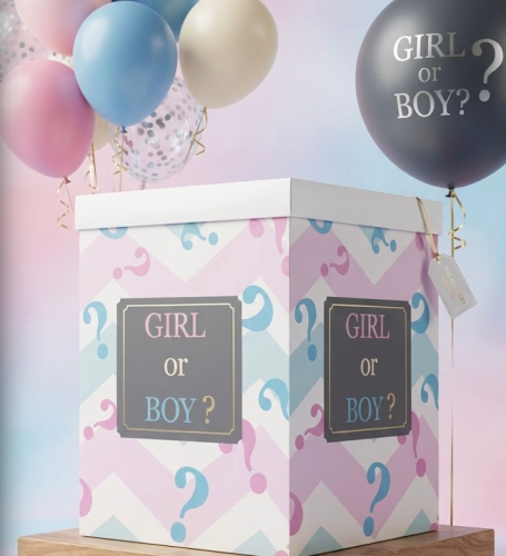 Gender determination box for the fetus size 40*30