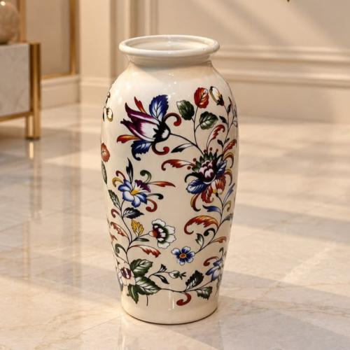 فازة سراميك مشجرة