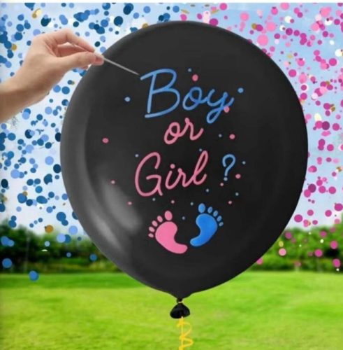 Gender determination balloon size 40