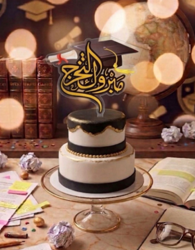 Congratulations on graduation with a cap