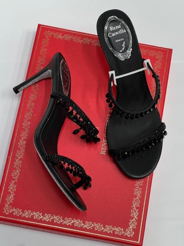 RENE CAOVILLA HEEL 4 CM