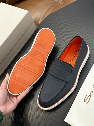 SANTONI MEN FLAT