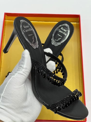 RENE CAOVILLA HEEL 4 CM