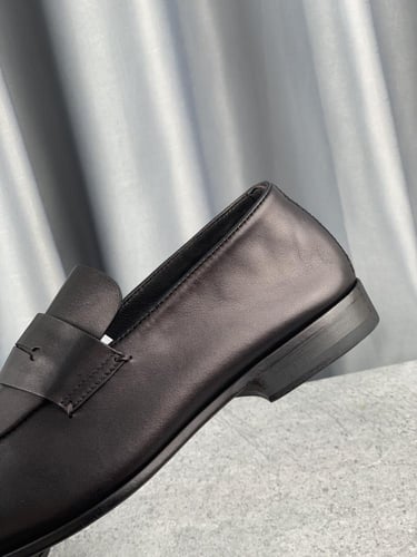ZEGNA Nappa leather penny Loafer