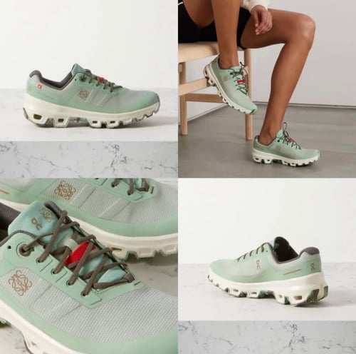 Loewe X On cloudventure running “Pale Green”