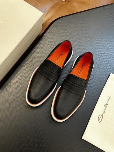SANTONI MEN FLAT